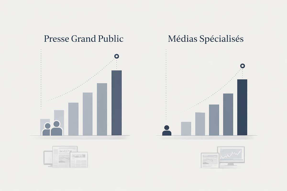 Relations presse pour conseiller en gestion de patrimoine : faut-il viser la presse grand public ou les médias spécialisés ?